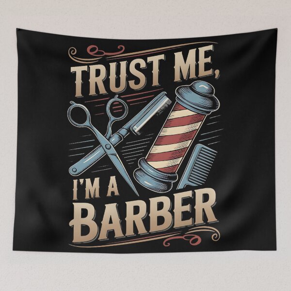 Item preview, Trust Me, I'm A Barber Barber Joke designed and sold by DomTeesHaven.