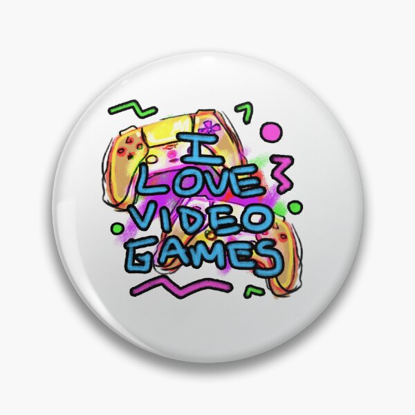 Item preview, I Love Video Games designed and sold by kidzmerchworld.