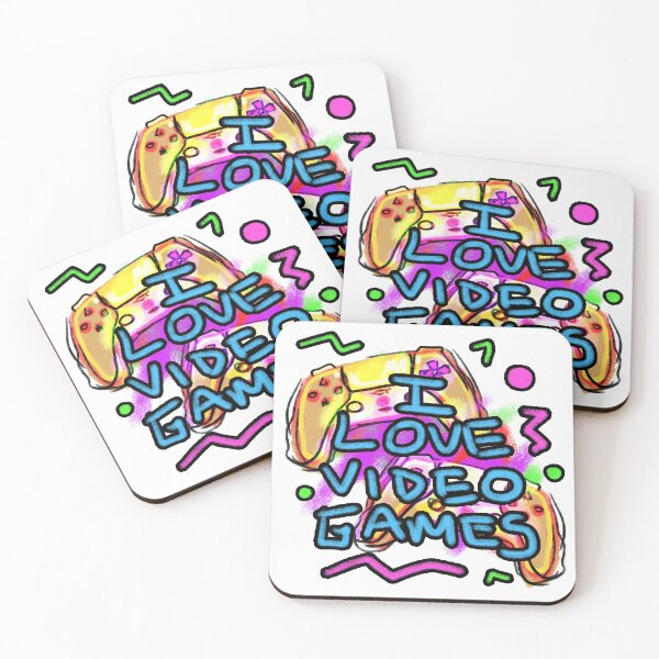 Item preview, I Love Video Games designed and sold by kidzmerchworld.
