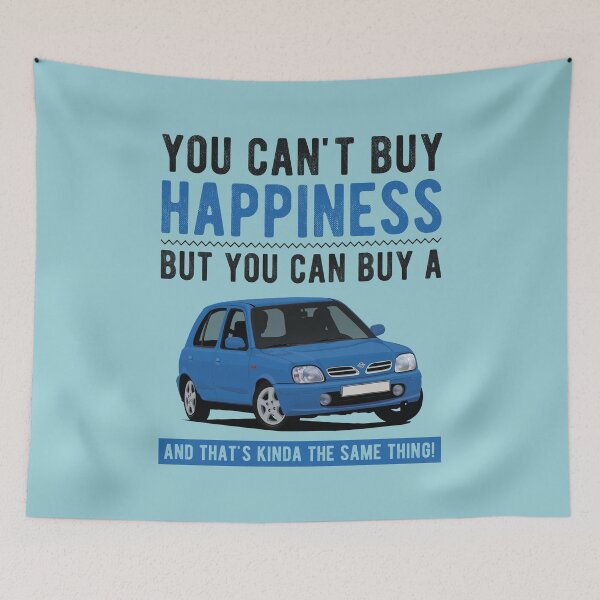 Item preview, You can't buy Happiness, but you can buy a Nissan Micra K11, and that's kinda the same thing. designed and sold by knappidesign.