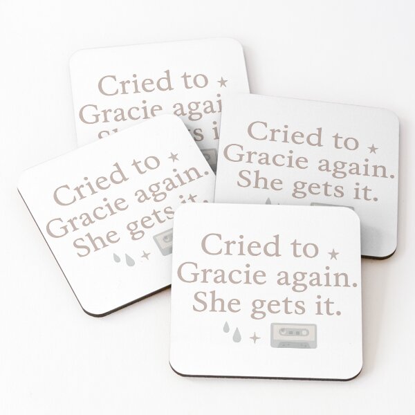 Item preview, Cried to Gracie again. She gets it. designed and sold by Joyceful Creations.