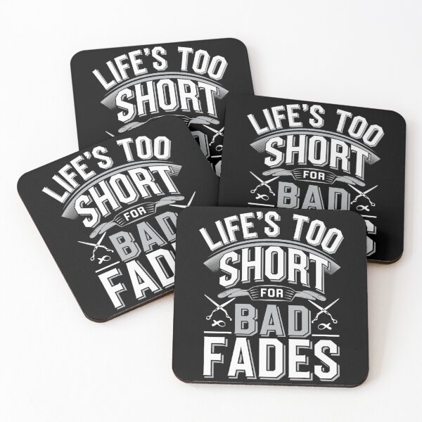 Item preview, Life's Too Short For Bad Fades Barber Joke designed and sold by DomTeesHaven.