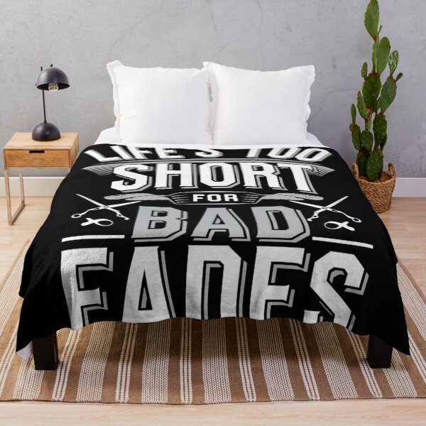 Item preview, Life's Too Short For Bad Fades Barber Joke designed and sold by DomTeesHaven.