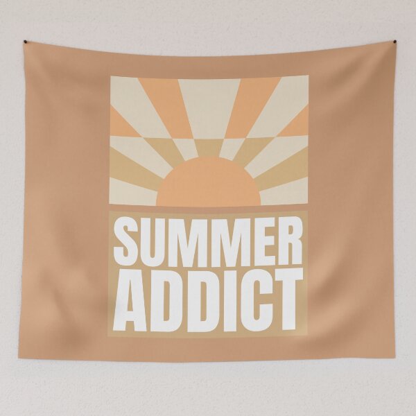 Item preview, Summer addict geometeric retro style designed and sold by interico88.