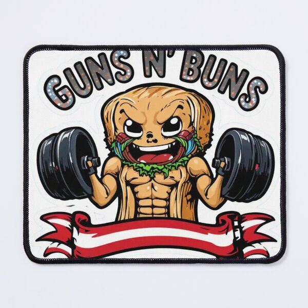 Item preview, Guns N’ Buns Vibes Reloaded-Viral Drop 2025 designed and sold by Imaginarium of Chaos falcon88 .