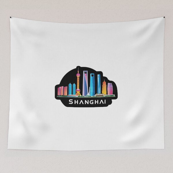 Item preview, Shangai city logo design designed and sold by MPDesign84.