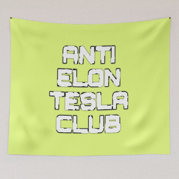 Item preview, Anti Elon Tesla Club #2 designed and sold by creativerooney.