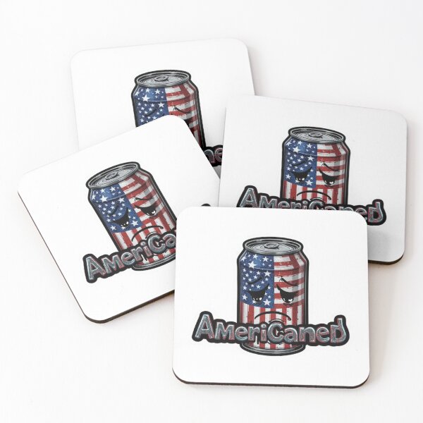 Item preview, AmeriCanned Vibes Reloaded-Viral Drop 2025 designed and sold by Imaginarium of Chaos falcon88 .