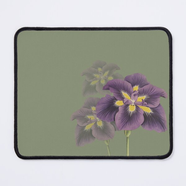 Item preview, Purple iris flower vintage designed and sold by interico88.