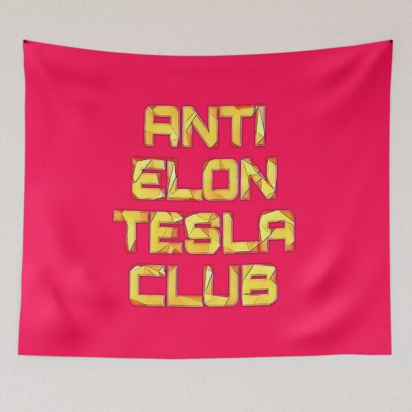 Item preview, Anti Elon Tesla Club #3 designed and sold by creativerooney.