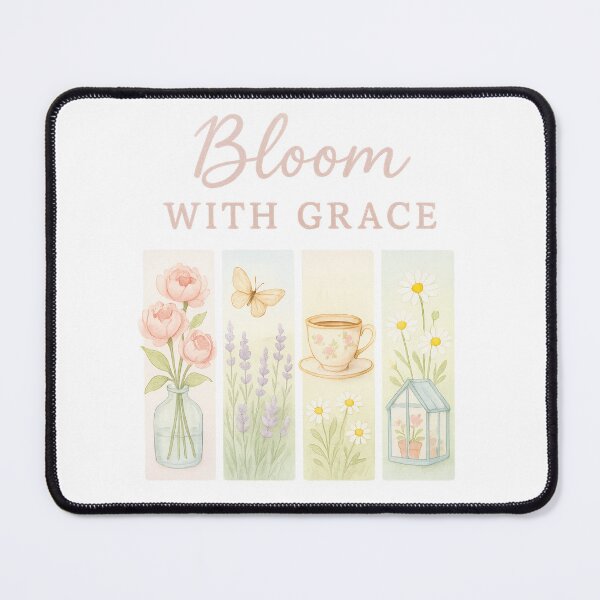 Item preview, Bloom with Grace – Delicate floral watercolor design for T-shirts & more designed and sold by GabbyKI261.