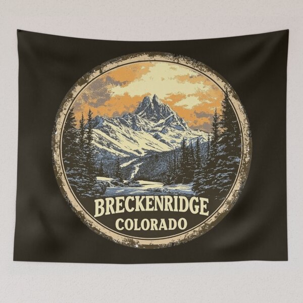 Item preview, Breckenridge - Colorado - United States  designed and sold by GoodOldVintage.