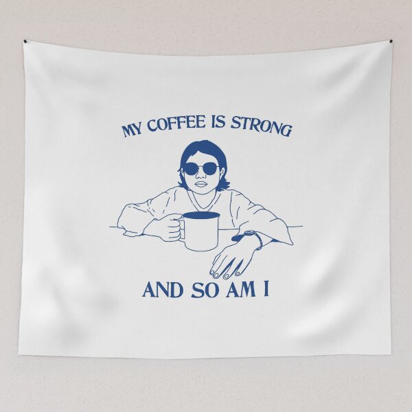 Item preview, Bold Like My Coffee designed and sold by ethnicdrawing.