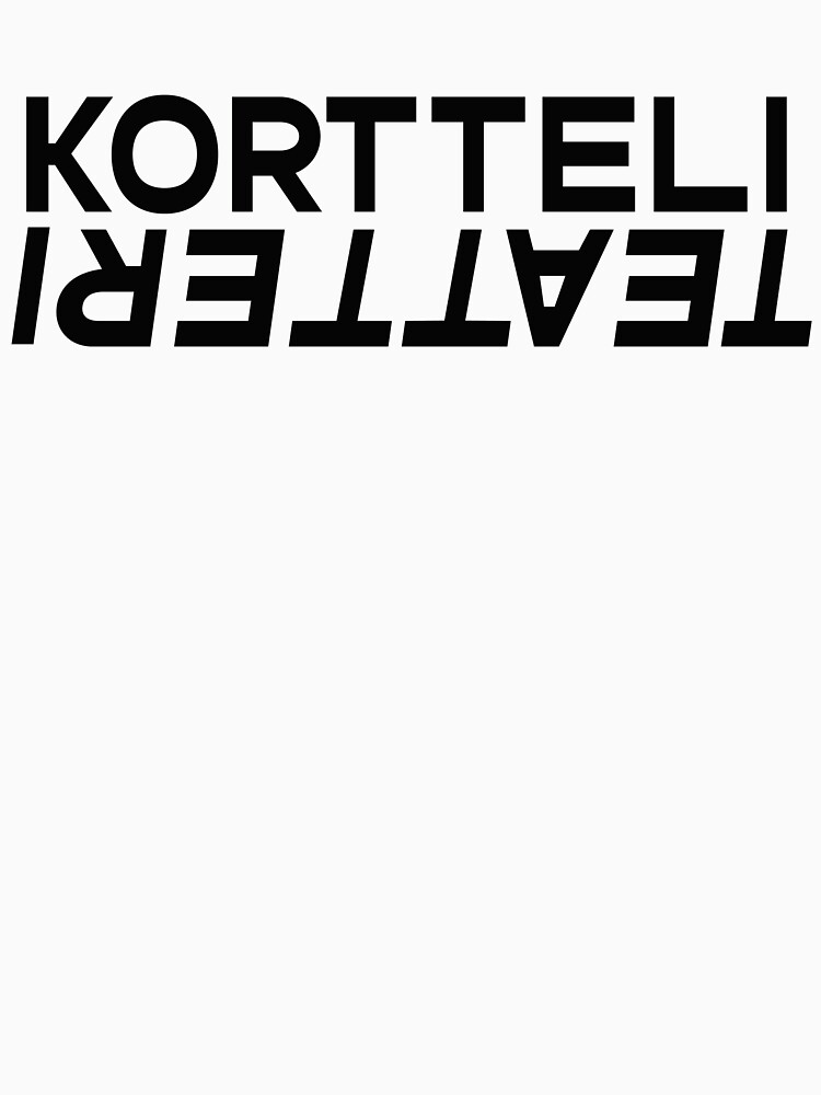 Thumbnail 7 of 7, Classic T-Shirt, Kortteliteatteri_vaaka_mustavalko designed and sold by Teatteri00660.