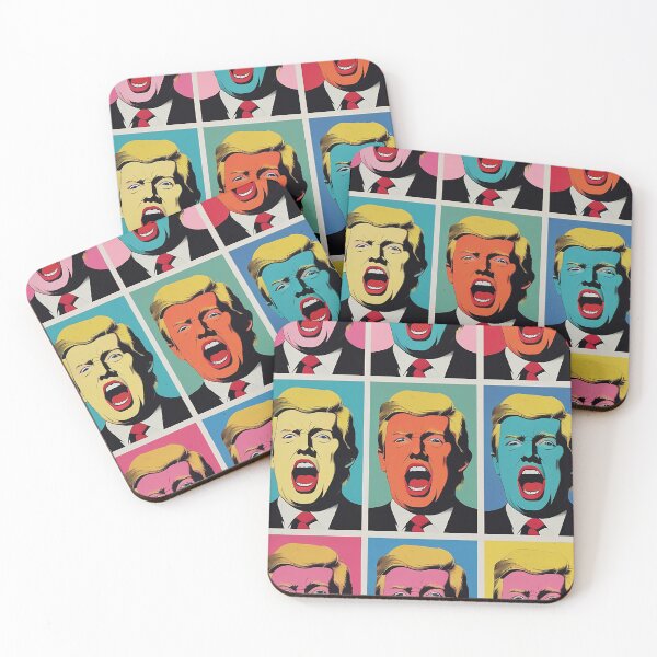 Item preview, Don’t Be a Panican – Pop Art Grid of Faces designed and sold by ColorVibre.