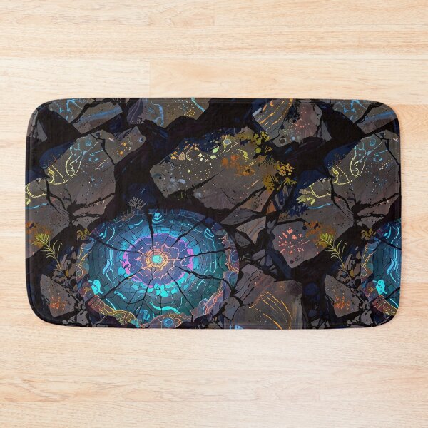 Item preview, Cracked Surface, Vibrant Geometric Patterns, Luminescent Colors designed and sold by CoolPixels.