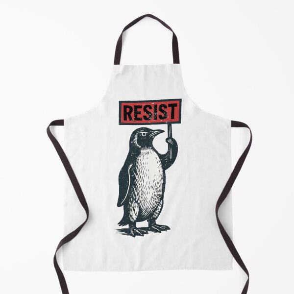 Artikelvorschau, Lustiger Resist Penguin Aktivismus Cooles Grafikdesign Vintage entworfen und verkauft von ZANNIX.