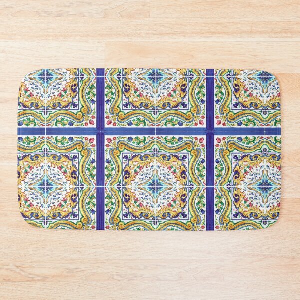 Item preview, Baroque Tile from the Amalfi Coast designed and sold by Hadamundo.
