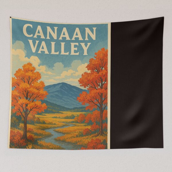 Item preview, Canaan Valley Riverbend – Autumn in the Appalachians designed and sold by Places On Earth.