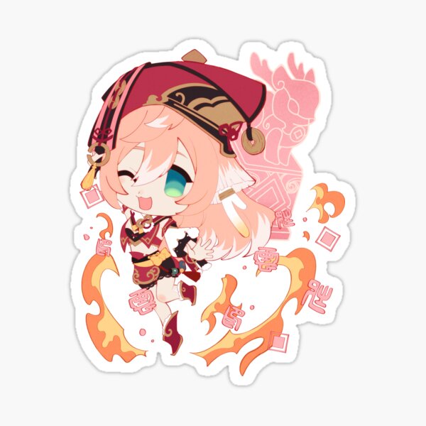 Item preview, Cute Genshin Impact Yanfei designed and sold by rireirireika.