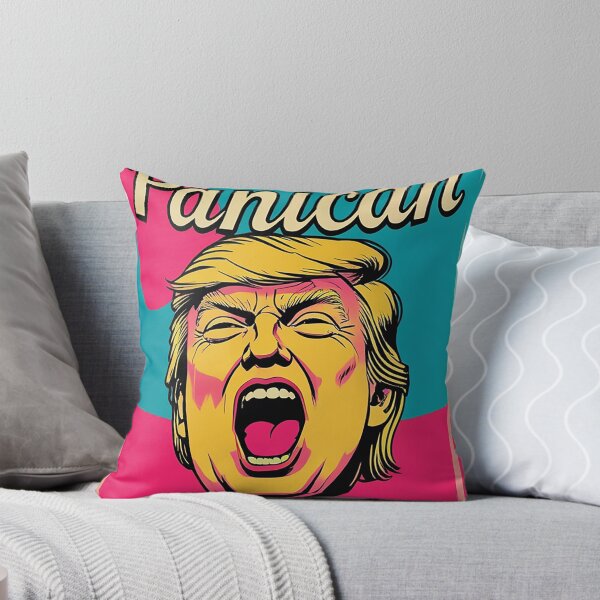 Item preview, Don’t Be a Panican – Pop Art Can with a Familiar Face designed and sold by ColorVibre.