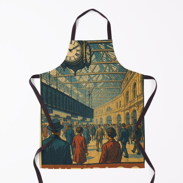 Item preview, Waterloo Clock Hall – Iconic London Train Terminal Scene designed and sold by Places On Earth.