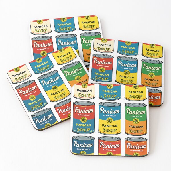 Item preview, Don’t Be a Panican – Pop Art Soup Grid Statement designed and sold by ColorVibre.