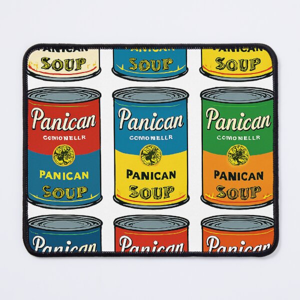 Item preview, Don’t Be a Panican – Pop Art Soup Grid Statement designed and sold by ColorVibre.