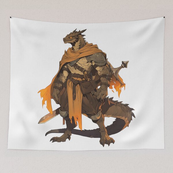 Item preview, DnD Dragonborn Dragonborn Rageborn designed and sold by bapupa.