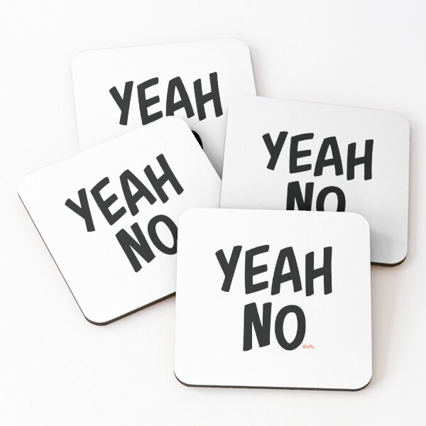 Item preview, Yeah No - Funny Quotes designed and sold by WhimWiz.