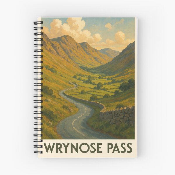 Item preview, Wrynose Pass – Lake District Scenic Mountain Road designed and sold by Places On Earth.