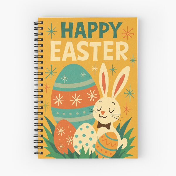 Item preview, Vintage Easter Greeting Card "Happy Easter"  designed and sold by Kampendesigns.