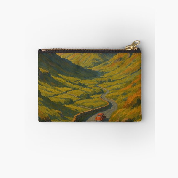 Item preview, Wrynose Pass – Red Car Through the Lake District Highlands designed and sold by Places On Earth.