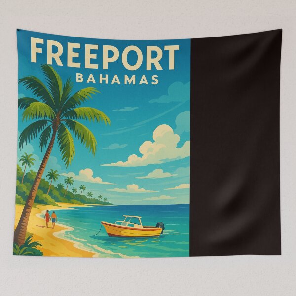 Item preview, Freeport Bahamas – Tropical Island Escape designed and sold by Places On Earth.