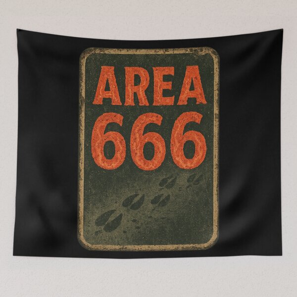 Item preview, Area 666 – Satanic Conspiracy Zone designed and sold by sekrecja.