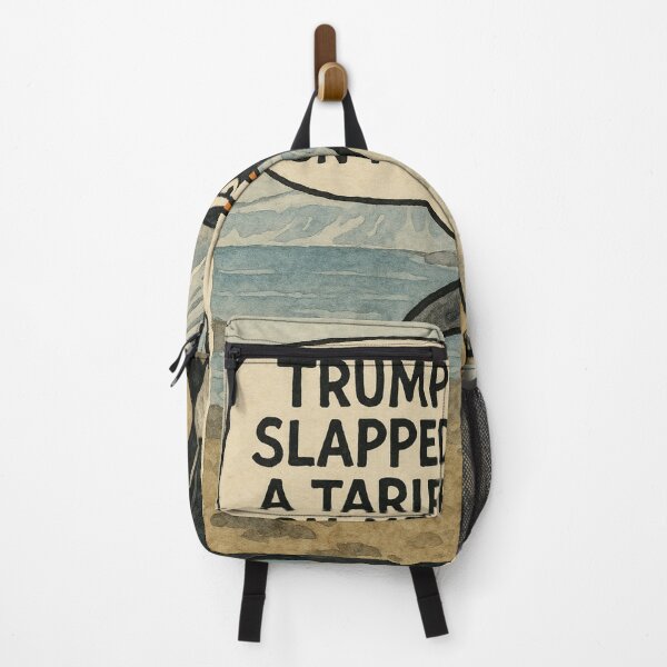 Item preview, Heard Island Penguin – “Trump Slapped a Tariff on Me?!” designed and sold by Places On Earth.