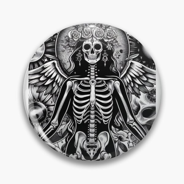 Item preview, Angel Skeleton female tarot style design  designed and sold by Savage.SelfHelp .