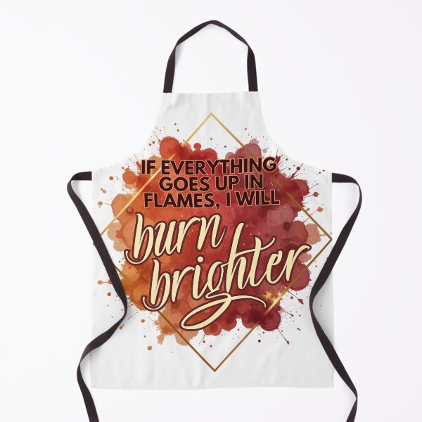 Item preview, Resilience Wall Art | Burn Brighter Quote | Fire Phoenix Motivation Gift designed and sold by TextMuse.
