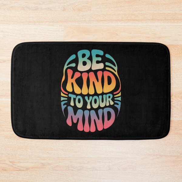 Item preview, Be kind to your mind | Self Care and Wellness Quote designed and sold by Altered Pixels.