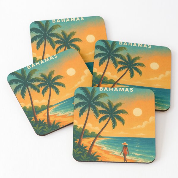 Item preview, Freeport Bahamas – Sunset Beach Walk designed and sold by Places On Earth.