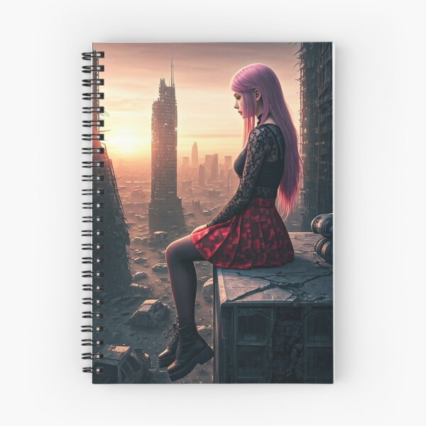 Item preview, Sunset over the ruins designed and sold by e-not-shop.