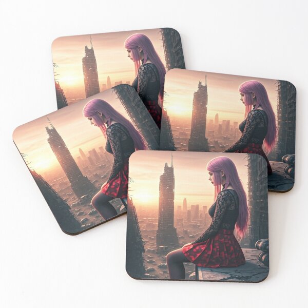 Item preview, Sunset over the ruins designed and sold by e-not-shop.