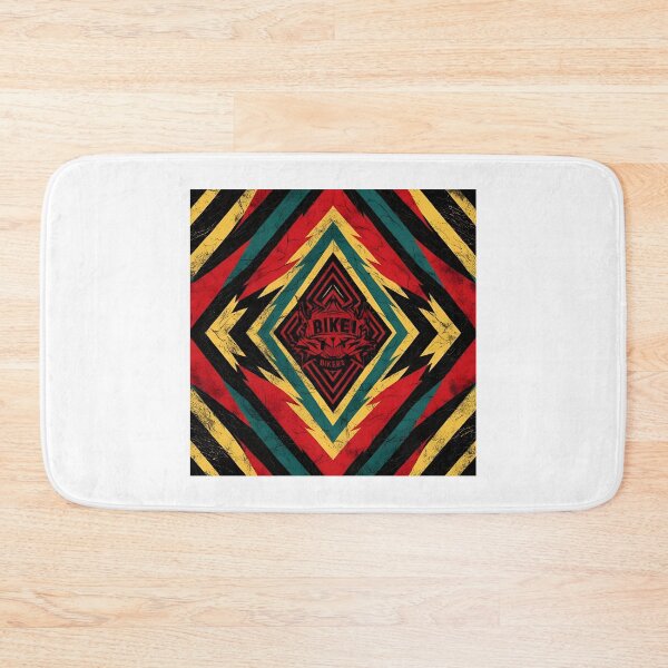 Item preview, Vibrant Tribal Rider - Bold Biker Pattern designed and sold by ErSaSolutions.