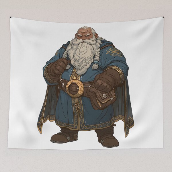 Item preview, DnD RPG Dwarf Ancestral Warlock designed and sold by bapupa.