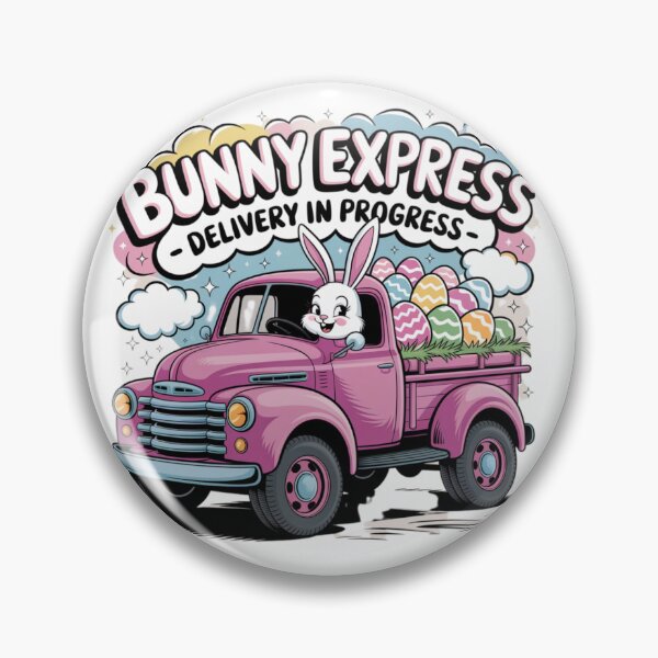 Item preview, Bunny Express – Distressed Vintage Truck Easter Delivery Shirt designed and sold by bannzy.
