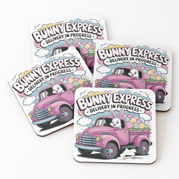 Item preview, Bunny Express – Distressed Vintage Truck Easter Delivery Shirt designed and sold by bannzy.