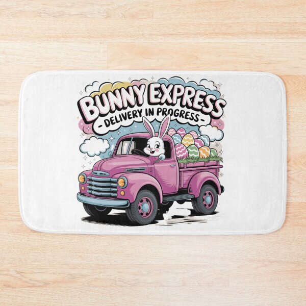 Item preview, Bunny Express – Distressed Vintage Truck Easter Delivery Shirt designed and sold by bannzy.
