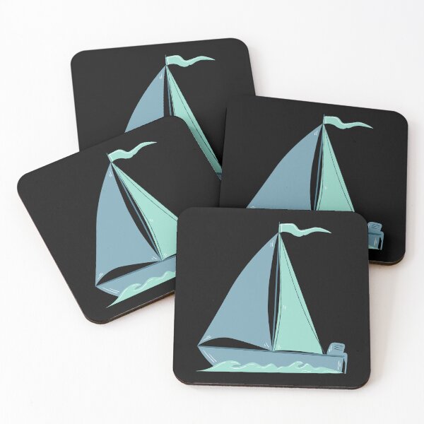 Item preview, Boat in ocean designed and sold by Uniques look.