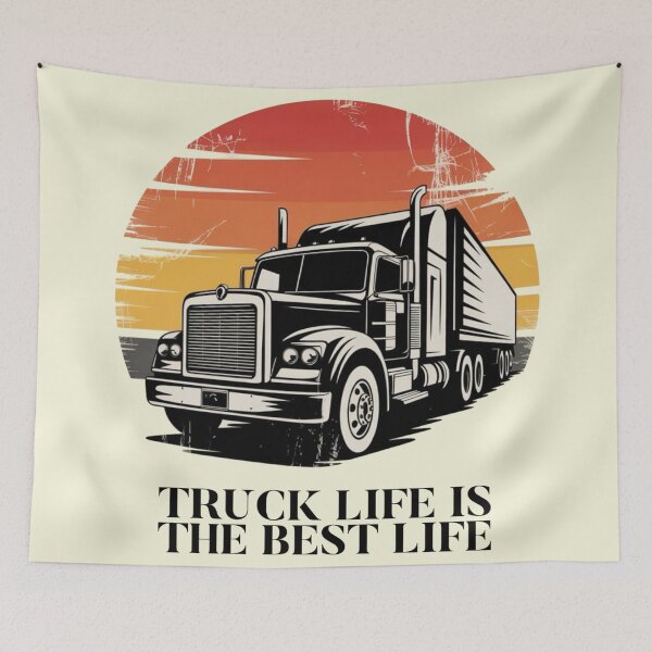 Item preview, Lifestyle Hub: Truck Life Is The Best Life designed and sold by M&M Lifestyle Hub.