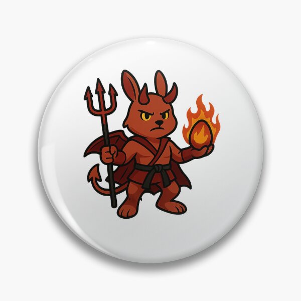 Item preview, Easter Bunny Series – Devil #19 designed and sold by AnimalAttires.